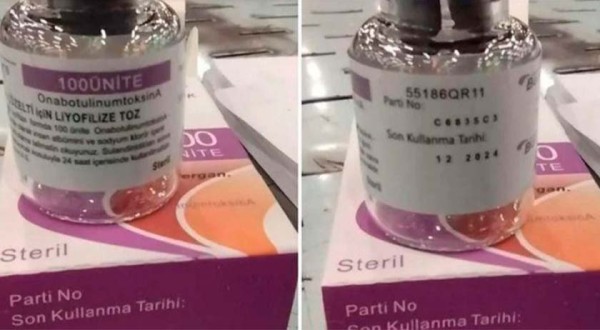 Anvisa emite alerta após identificar frascos de Botox falsificados