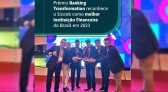 Sicoob conquista o título de “Banco do Ano 2023” na 19ª edição do Prêmio Banking Transformation