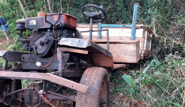 Homem morre prensado por máquina agrícola no Oeste