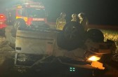 Motorista morre após carro capotar em Abelardo Luz