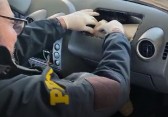 PRF flagra automóvel recheado de maconha na BR-282