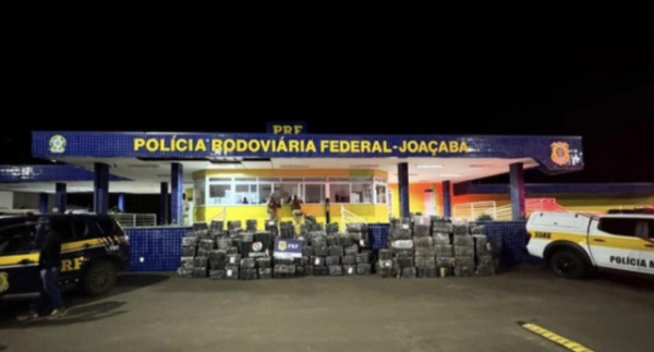 Homem é preso em Chapecó por envolvimento no transporte de 10 toneladas de maconha