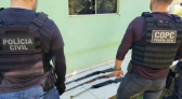 Polícia Civil apreende sete armas e mais de 130 munições em operação no interior