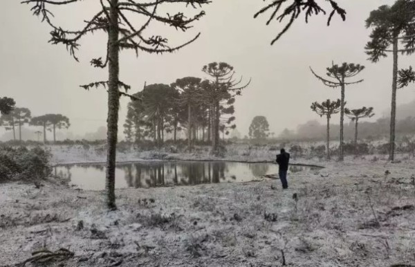 Inverno em SC terá diminuição da chuva e temperaturas acima da média