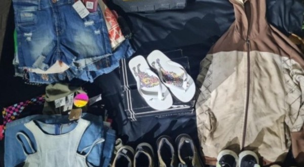 Homem é preso por furto em loja de roupas