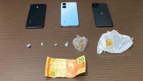 Polícia prende casal por tráfico de drogas no bairro Floresta