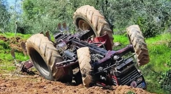 Idoso morre após acidente com trator em propriedade rural