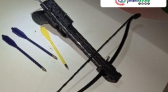 Polícia apreende equipamento semelhante a arco e flecha após briga