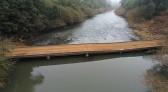 Ponte entre São José do Cedro e Anchieta é interditada pela Defesa Civil