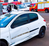 Colisão entre carro e moto deixa duas vítimas