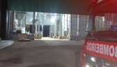 Bombeiros controlam princípio de incêndio em silo de grãos no interior