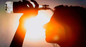 Calor intenso e temporais isolados marcam o tempo em SC no início da semana
