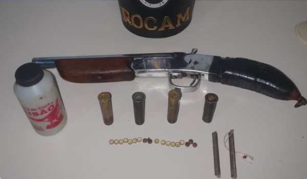 ROCAM apreende menor com garrucha calibre 32