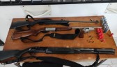 Polícia apreende armas, munições e cocaína em residência no Oeste