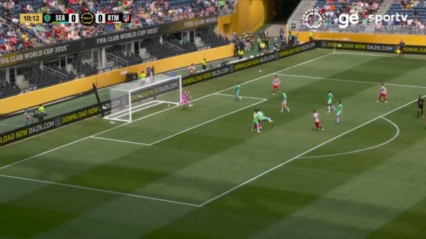 Atlético de Madrid vence o Seattle Sounders com dois gols de Pablo Barrios