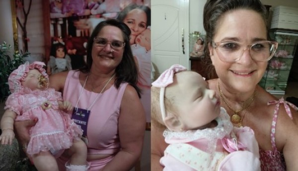 Mulher transforma bonecas em bebês reborn cheios de realismo