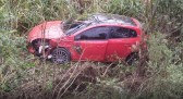 Três veículos se envolvem em acidente na BR-282