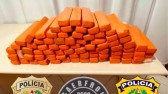 Polícia localiza carro clonado com 42 kg de maconha em SC