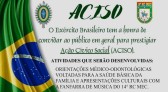 Participe da Ação Cívico Social (ACISO) promovida pelo Exército Brasileiro