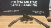 PM realiza apreensão de armas após disparos e resistência