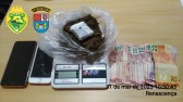 Homem é preso por tráfico de drogas