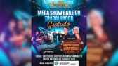 Mega Show e Baile do Trabalhador vão agitar a véspera de feriado com entrada gratuita