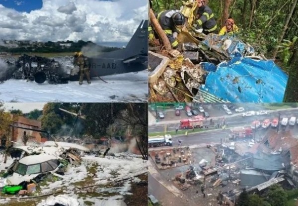 Uma pessoa morreu a cada 57 horas em deslocamento aéreo no Brasil