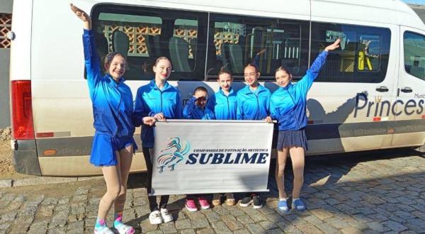 Companhia Sublime faz história em estreia no Campeonato Catarinense de Patinação Artística