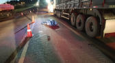 Motorista de caminhão morre atropelado por automóvel na BR-163