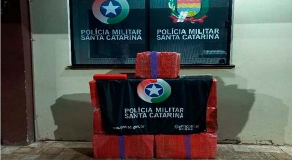 PM aprende mais de 100 kg