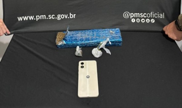 Homem é preso por tráfico de drogas durante fiscalização em ônibus na BR-163