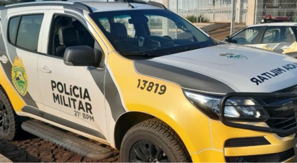 Menores são apreendidos após fuga da Polícia Militar com motocicleta furtada/roubada