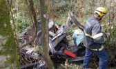 Saída de pista deixa vítima fatal em Cunha Porã