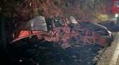 Rapaz morre e dois ficam feridos em grave acidente na PR-182