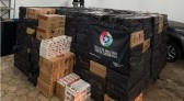 Carga milionária de cigarros contrabandeados é apreendida em galpão