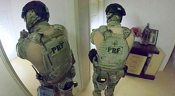PRF cumpre mandado de busca e apreensão em São Bento do Sul
