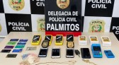 Suspeitos de estelionatos em cidades do Oeste são presos em flagrante