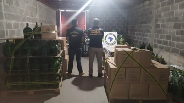 Operação apreende 41 mil litros de vinho fraudado em SC; prejuízo chega a R$ 478 mil