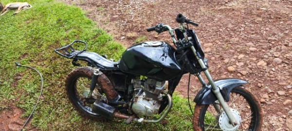 Homem é preso por receptação e moto furtada é recuperada