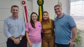 Deputada Ana Campagnolo anuncia R$ 100 mil para reforma dos vestiários do Ginásio Adelino Mangini