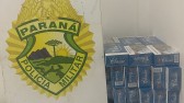 Apreensão de cigarros contrabandeados durante Operação Protetor de Divisas