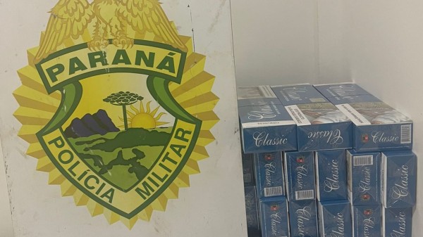 Apreensão de cigarros contrabandeados durante Operação Protetor de Divisas