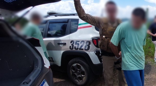 Polícia Militar recaptura dois jovens que haviam fugido do CASE