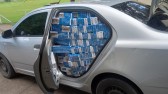 Polícia Militar Apreende Carro com Cigarros Contrabandeados