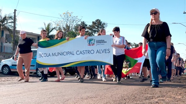 Preparativos ganham força para o desfile de 7 de setembro