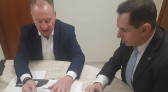 Deputado Coronel Mocellin abraça projeto para a construção de ginásio municipal