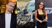 Batida com veículo de emissora mata cinegrafista e deixa repórter ferida em MG