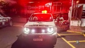 Homem é preso após agredir companheira com cabo de pá