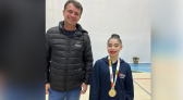 Jovem de 13 anos, conquista ouro na ginástica rítmica do Jesc em São Miguel do Oeste