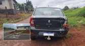 Motorista colide contra poste, deixa local do acidente e admite ter ingerido bebida alcoólica
